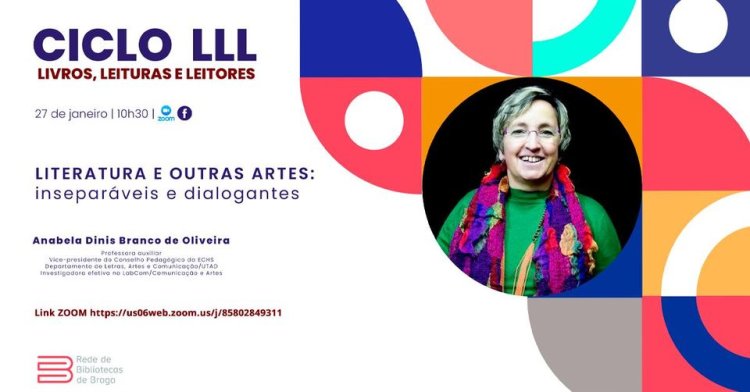 CICLO LLL - Livros, Leituras e Leitores | Literatura e Outras Artes: inseparáveis e dialogantes.