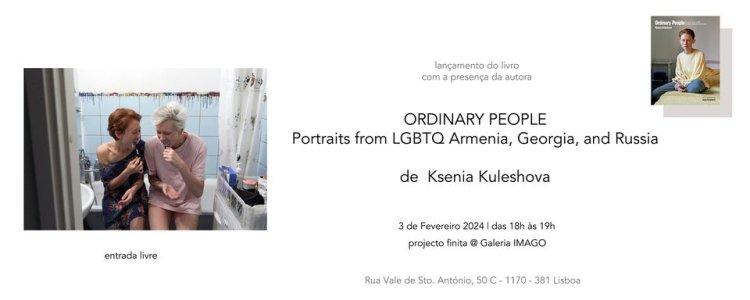 'Ordinary People' de Ksenia Kuleshova | Lançamento do livro