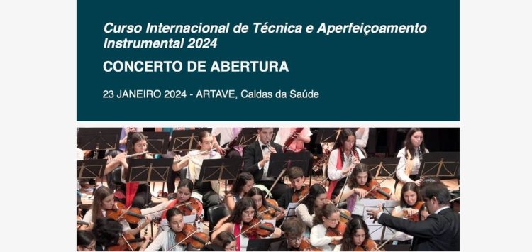 Concerto de Abertura - Curso Internacional de Técnica e Aperfeiçoamento  Instrumental 2024