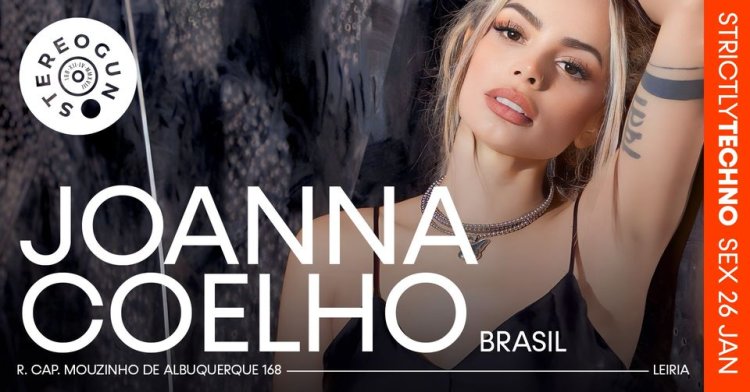 STRICTLY TECHNO - JOANNA COELHO (Brasil) na Stereogun