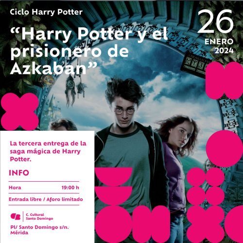 Ciclo Harry Potter: Harry Potter y la cámara secreta - Ayuntamiento de  Mérida