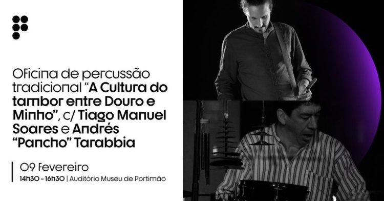 DPP’24 | Oficina: Percussão tradicional “A Cultura do tambor entre Douro e Minho”
