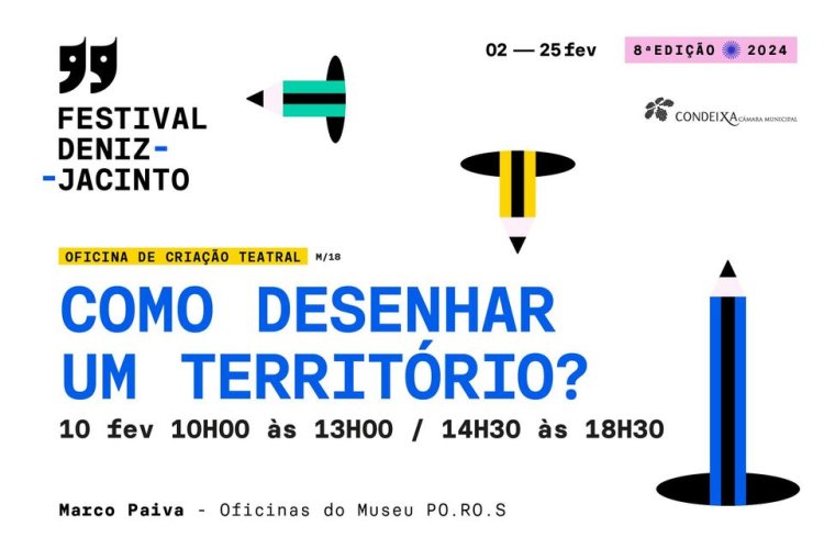 Oficina de Criação Teatral 'Como desenhar um Território?' com Marco Paiva