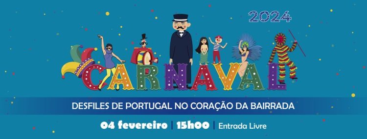 Desfiles de Carnaval no Coração da Bairrada - Oliveira do Bairro 2024