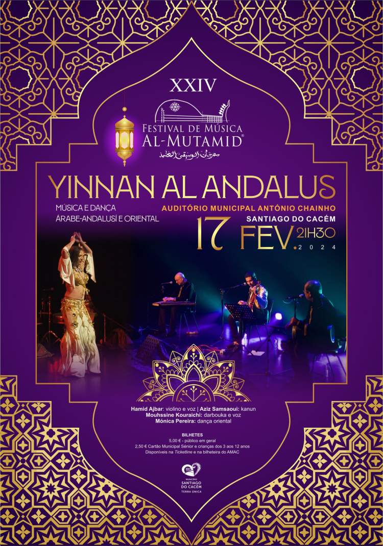 XXIV FESTIVAL DE MÚSICA AL-MUTAMID – YINNAN AL ANDALUS