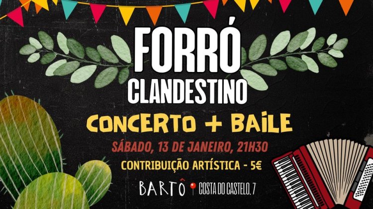 Forró Clandestino | Pablo Dias e Trio no Bartô