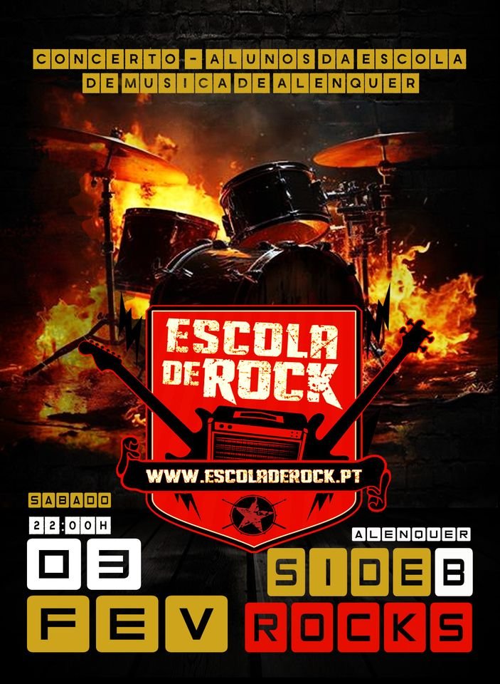 ESCOLA DE ROCK - Concertos Alunos da Escola de Rock de Alenquer