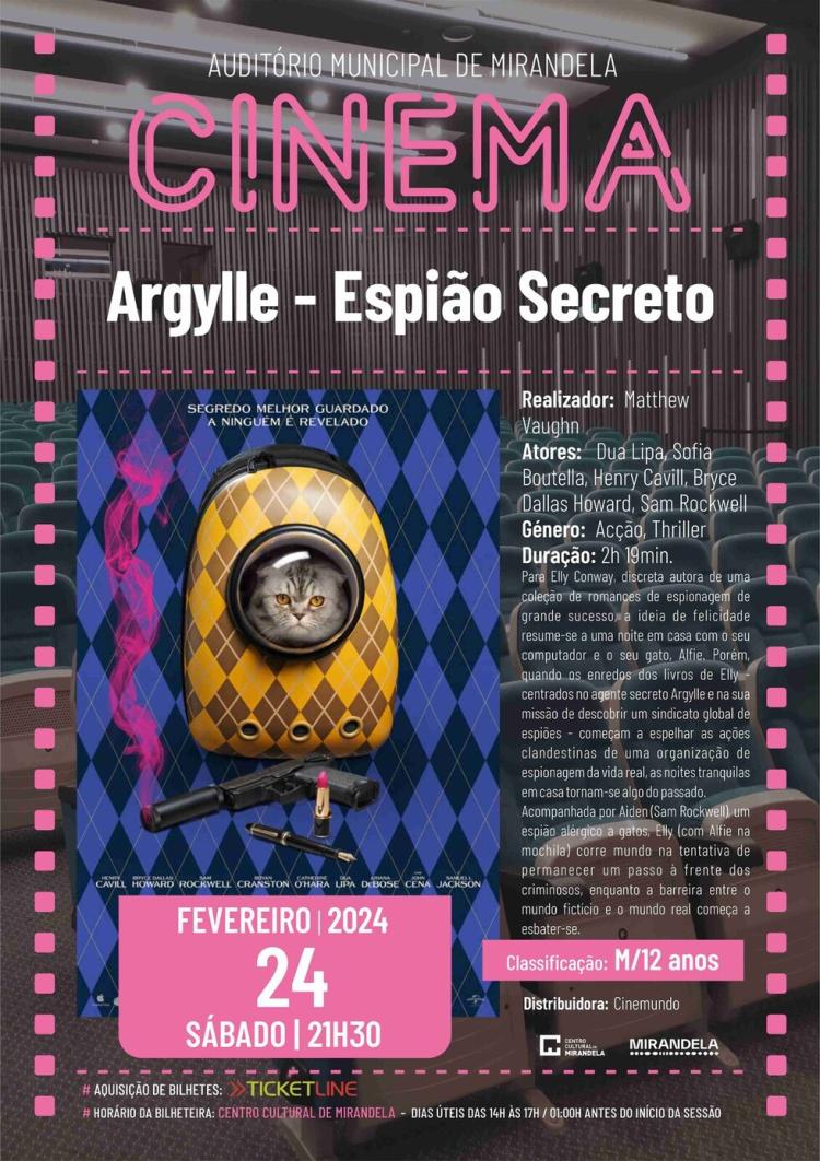 Cinema - Argylle: Espião Secreto