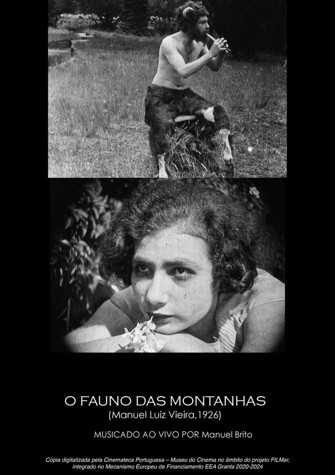 Cinema | O FAUNO DAS MONTANHAS, Manuel Luís Vieira, 1926 | MUSICADO AO VIVO