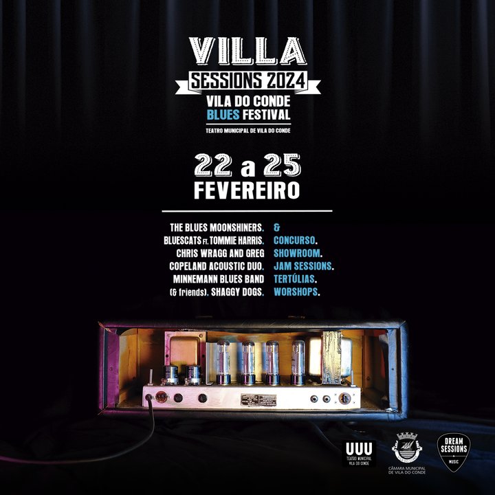 O Villa Sessions - Vila do Conde Blues Festival regressa entre 22 e 25 de fevereiro de 2024