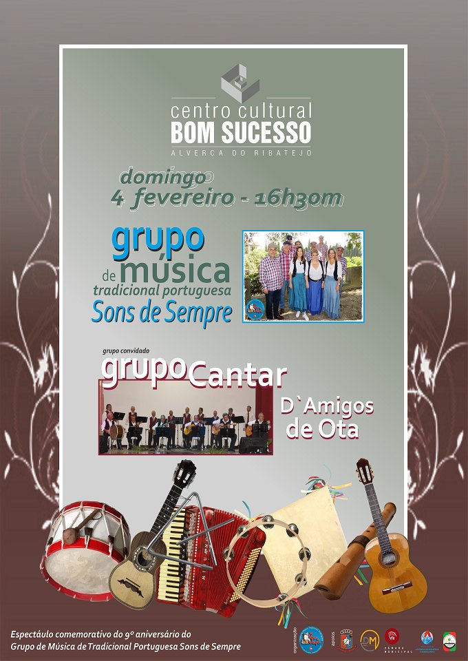 9º Aniversário do Grupo de Música Tradicional Portuguesa Sons de Sempre