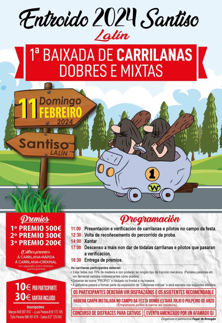 Carrilanas Domingo 11 de Febreiro