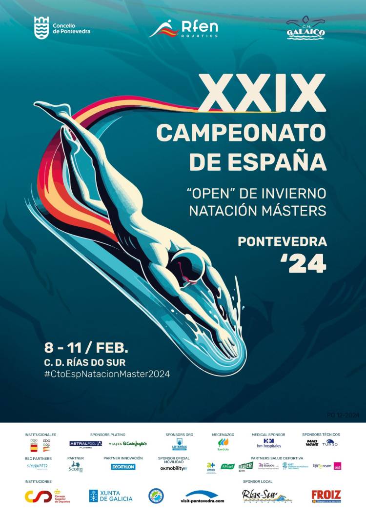 XXIX Campeonato de España 'Open' Invierno Natación Másters