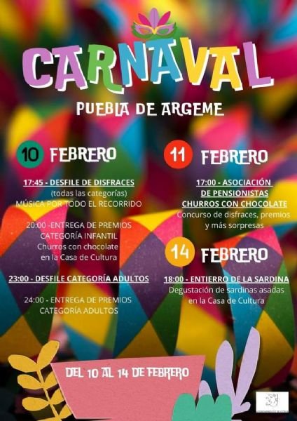 Carnaval 2024 en Puebla de Argeme