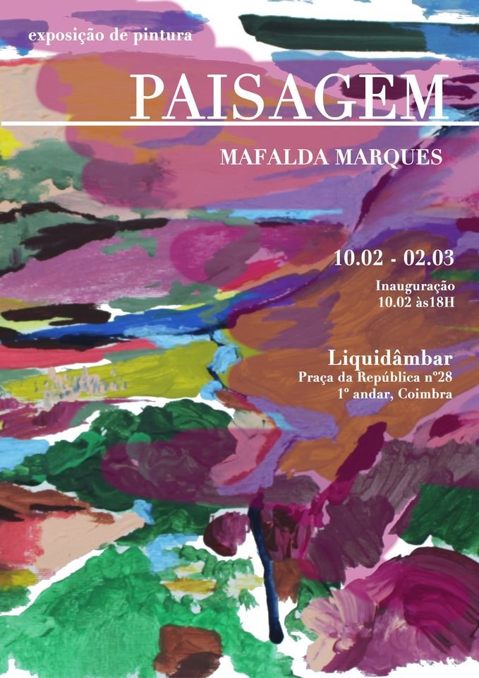 PAISAGEM | Exposição de Pintura de Mafalda Marques