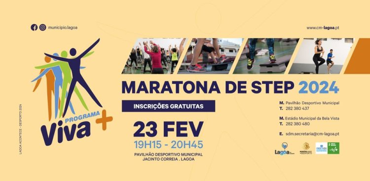 Viva + | 'Maratona de Step 2024'