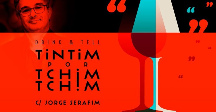'Drink & Tell - Tintim por Tchim Tchim' com Jorge Serafim