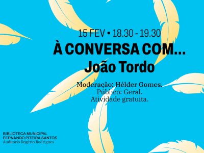 À Conversa com… o escritor João Tordo
