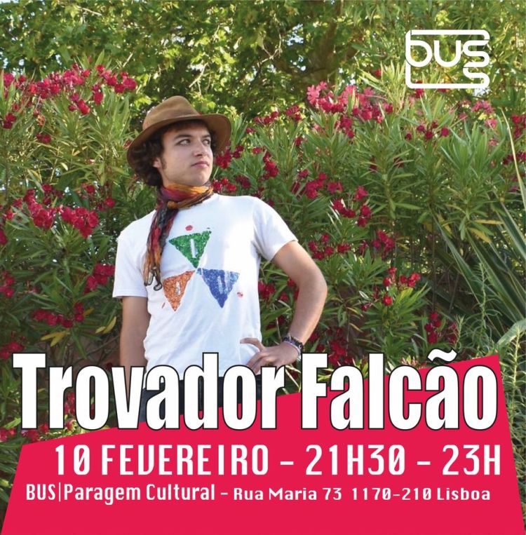 Trovador Falcão live at BUS