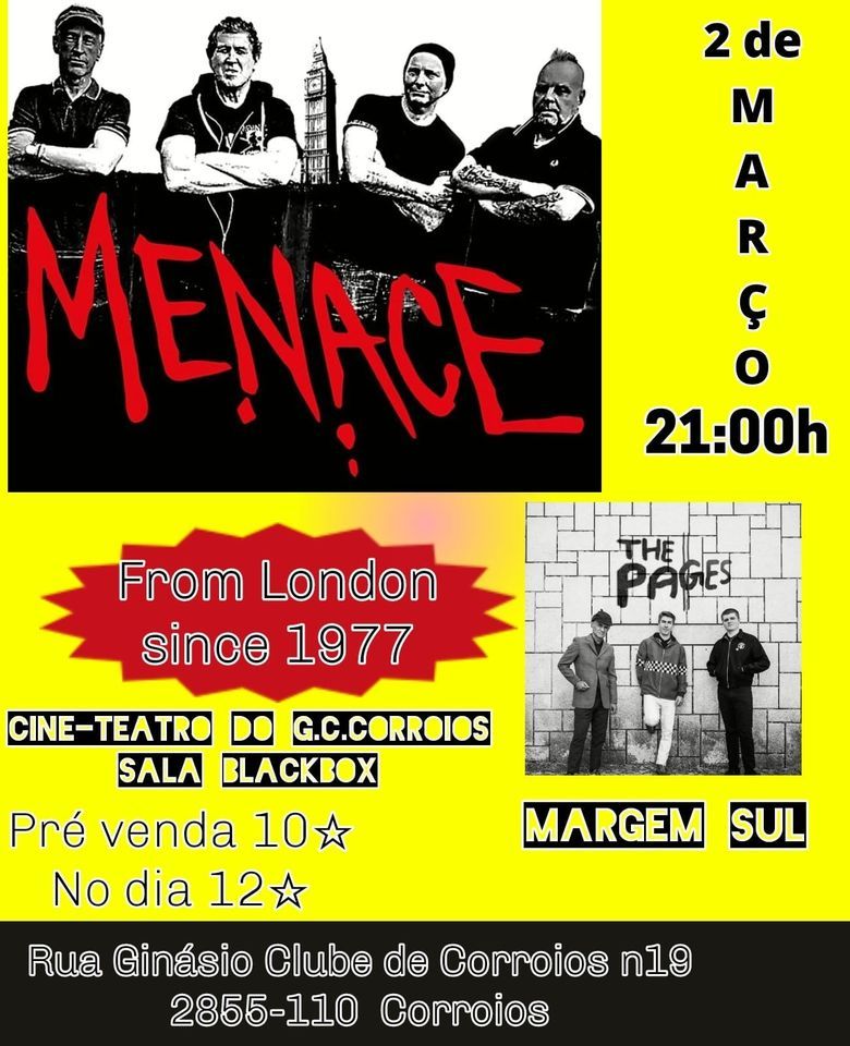 Menace + The Pages