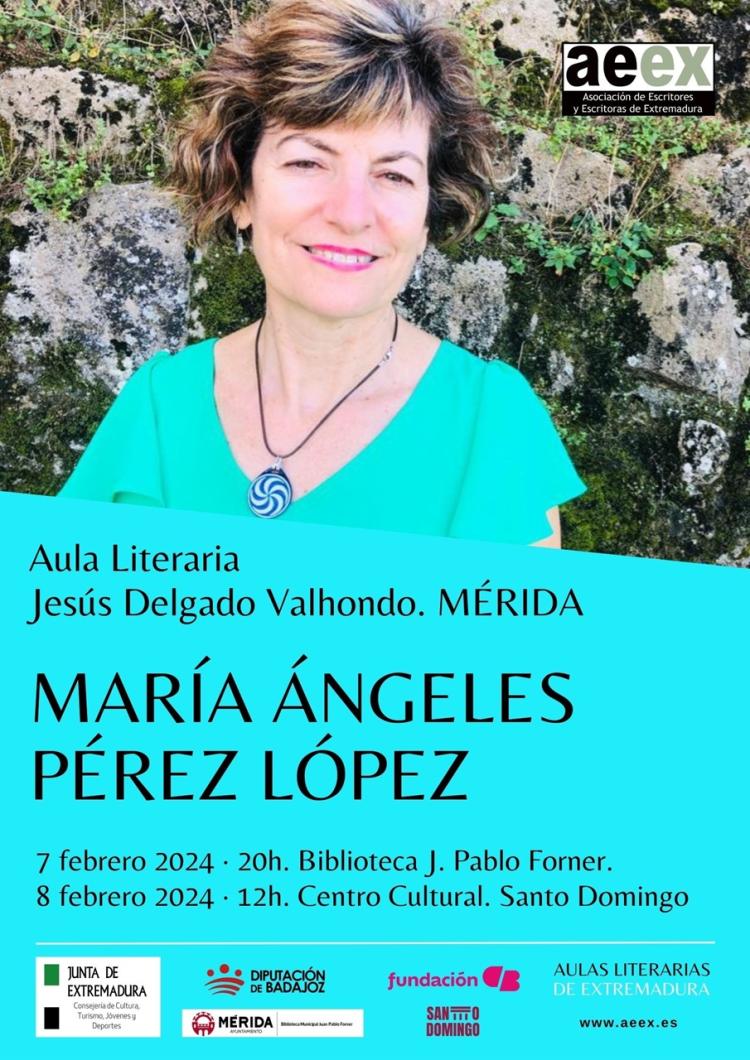 Aula literaria Jesús Delgado Valhondo: «María Ángeles Pérez López»