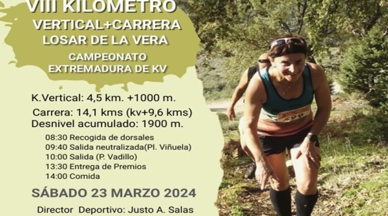 Campeonato de Extremadura de Kilometro Vertical en  Losar de la Vera