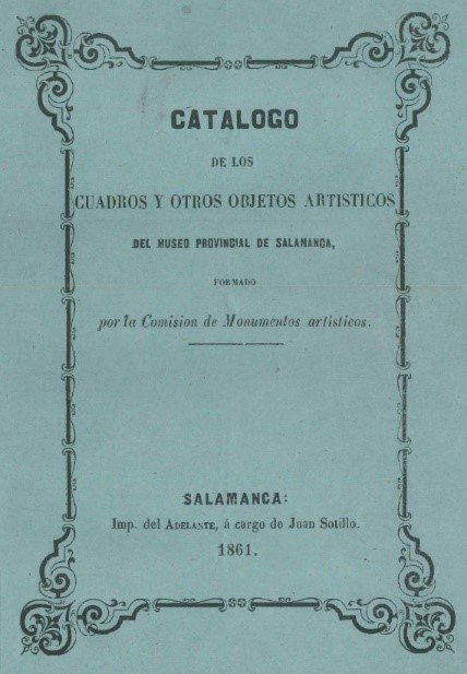 Pieza del mes: 'Catálogo de 1861 – Primer catálogo publicado...