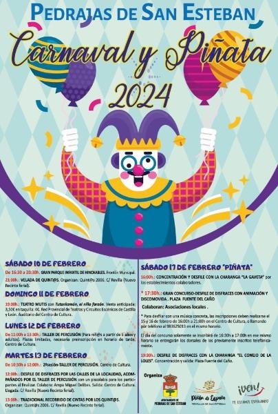 Carnaval y Piñata 2024