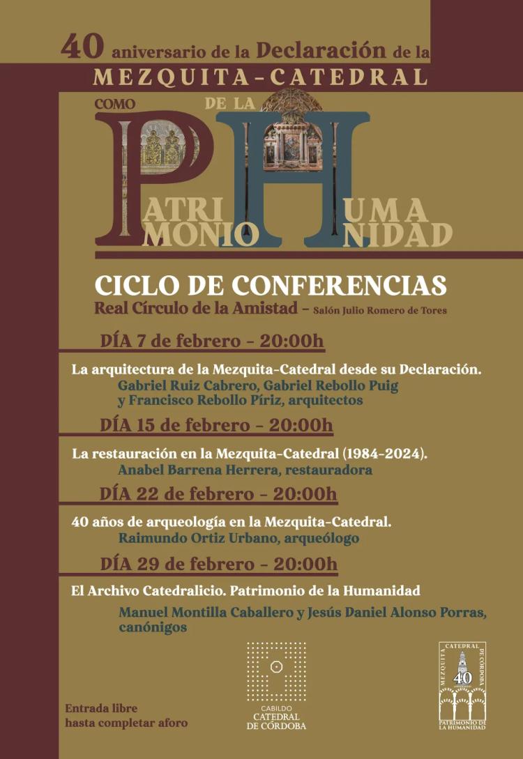 Ciclo de conferencias de la Mezquita Catedral de Córdoba