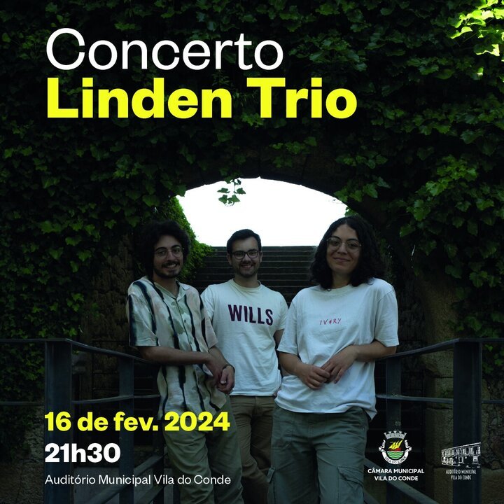 Concerto “Linden Trio” no Auditório Municipal