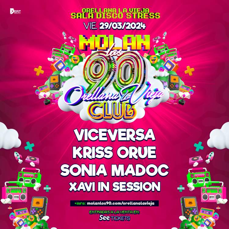 Molan los 90 Club - Badajoz 29.03.24