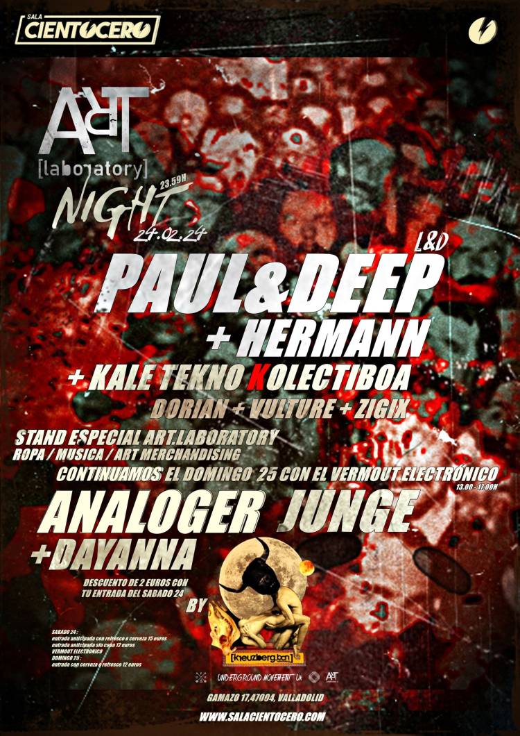 Art Laboratory Night At CIENTOCERO