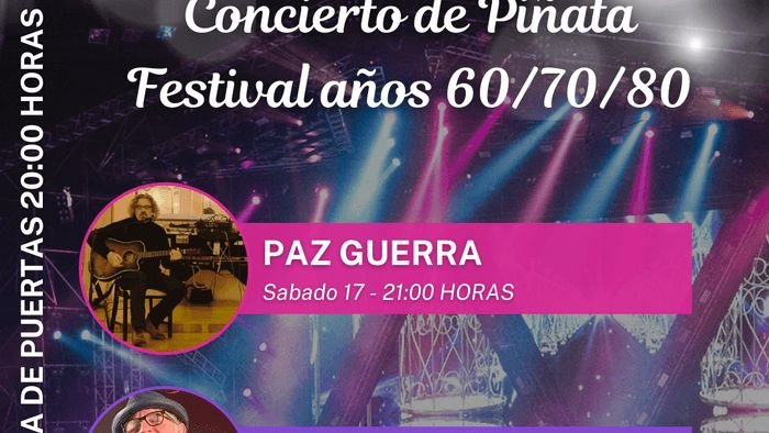 Festival Sábado de Piñata años 60/70/80