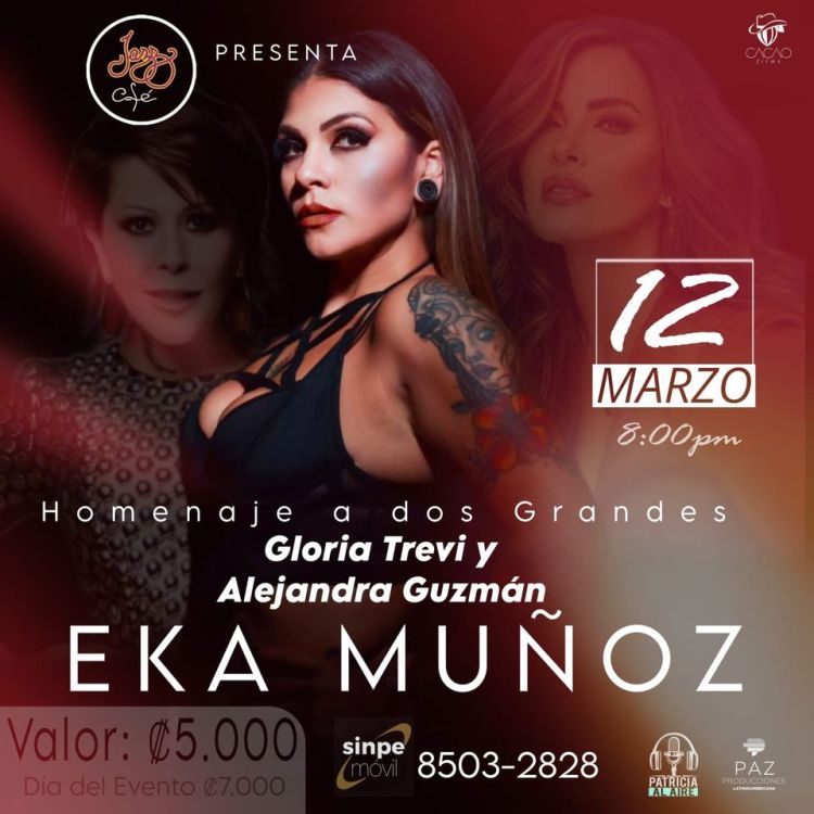 Homenaje a Gloria Trevi y Alejandra Guzmán por Eka Muñóz 