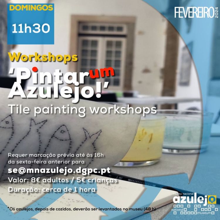 Workshop 'Pintar um Azulejo'