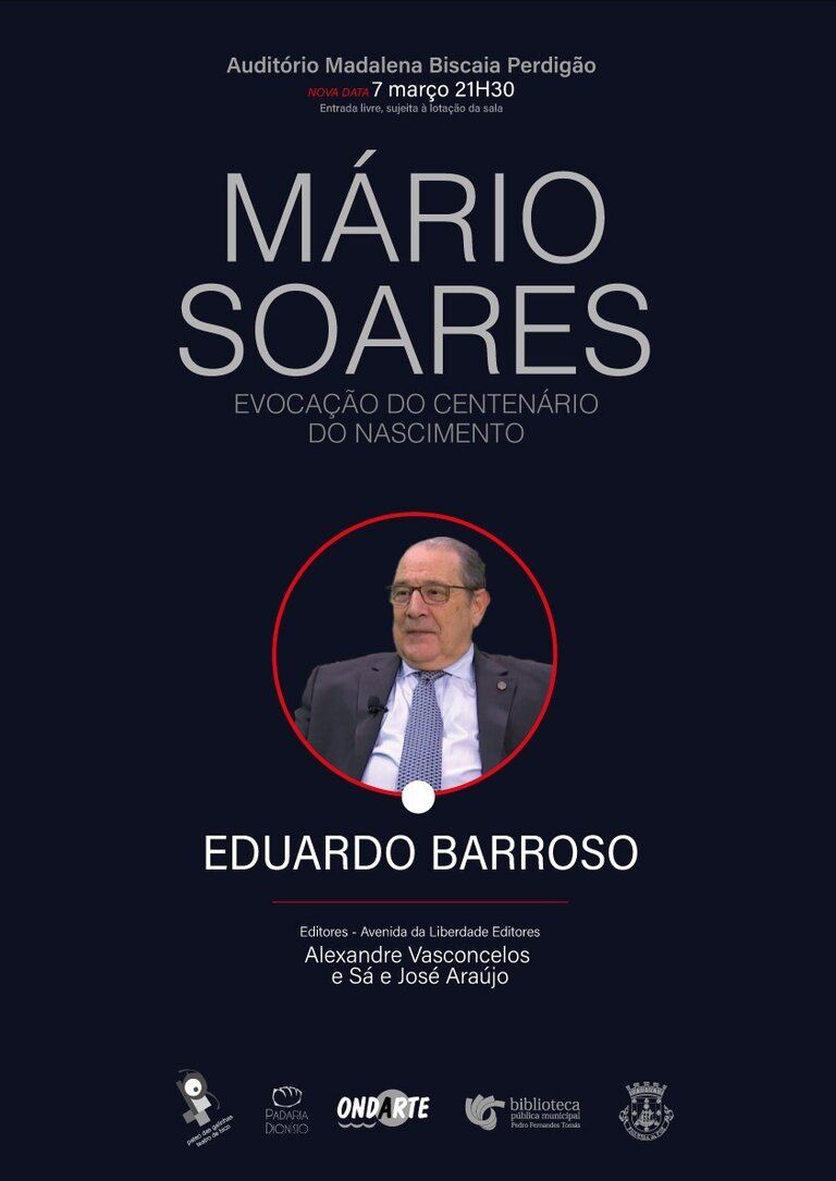 Ciclo de Conversas Mário Soares: Encontro com Eduardo Barroso
