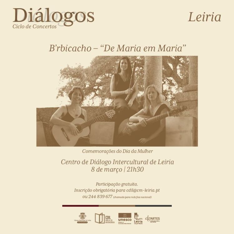 Concerto 'De Maria em Maria', por B'rbicacho
