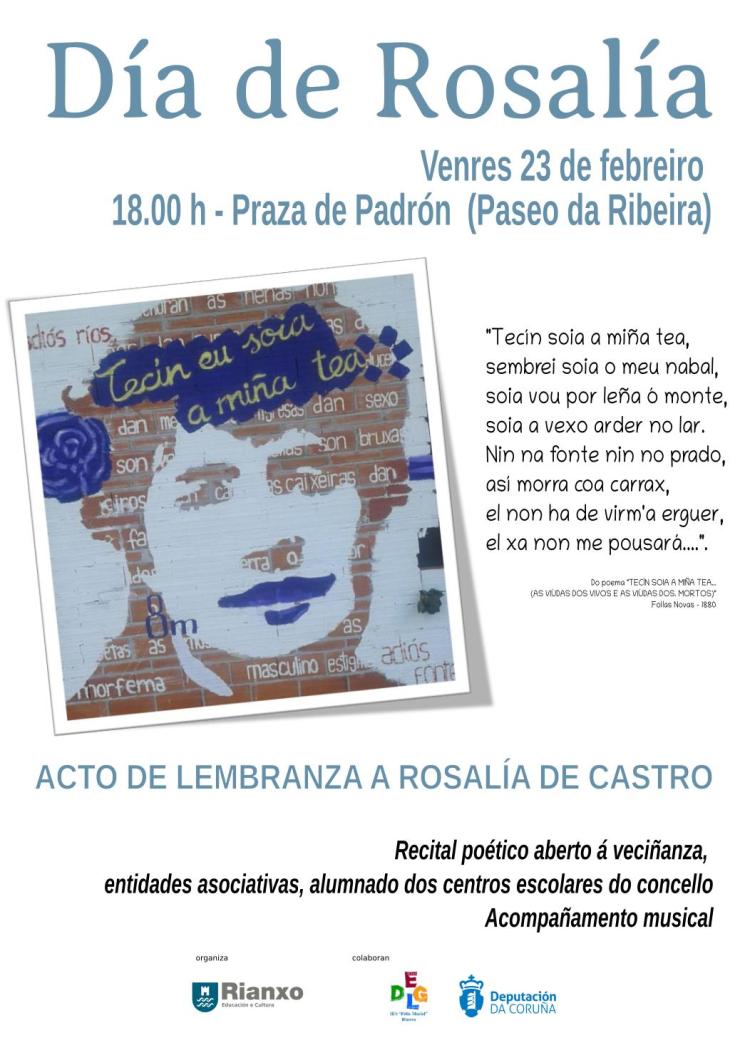 Día de Rosalía de Castro en Rianxo