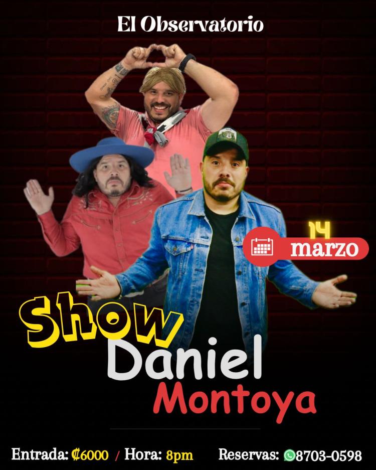 Show de Comedia. Daniel Montoya.