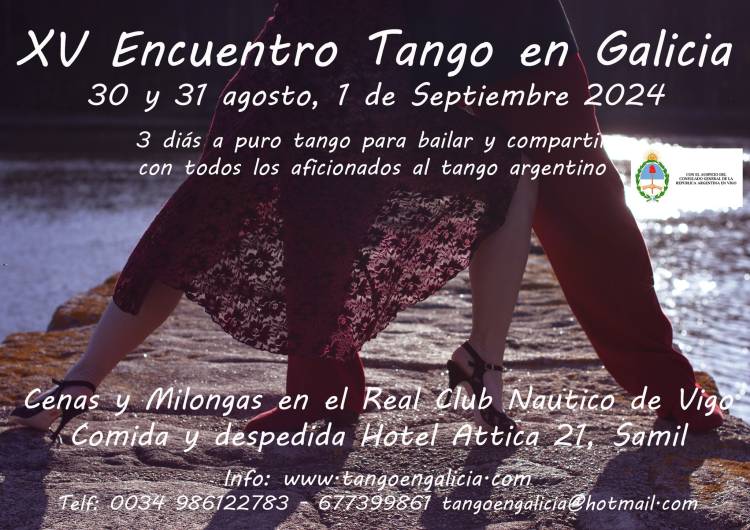 XV Encuentro de Tango en Galicia 