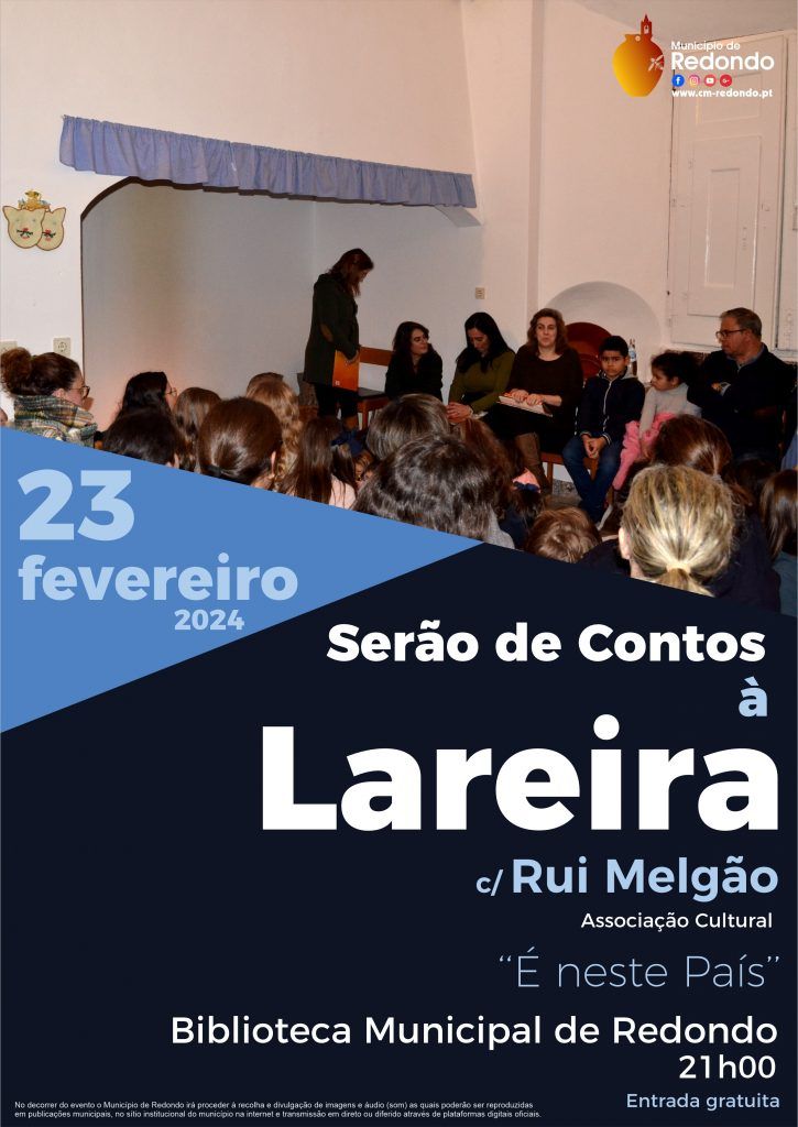 Serão de Contos à Lareira | 23 de fevereiro | 21h00 | Biblioteca Municipal de Redondo