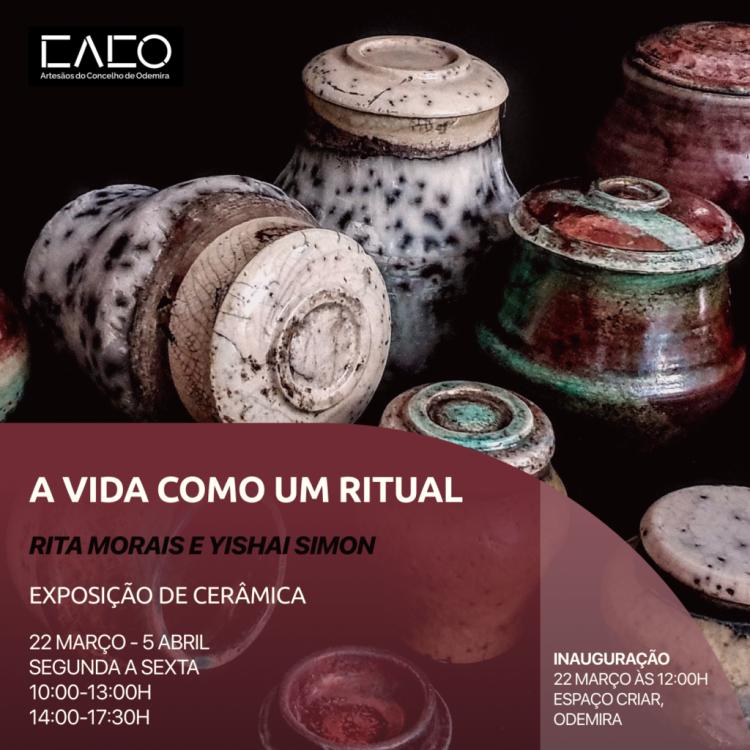 Exposição de Cerâmica “A vida como um Ritual”