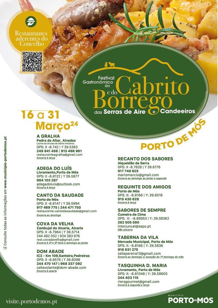 5º Festival Gastronómico do Cabrito e do Borrego