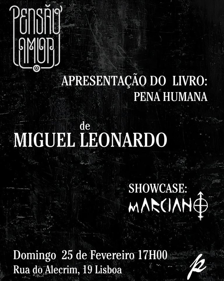 MARCIANO SHOWCASE  | PENA HUMANA | APRESENTAÇÃO de Miguel Leonardo