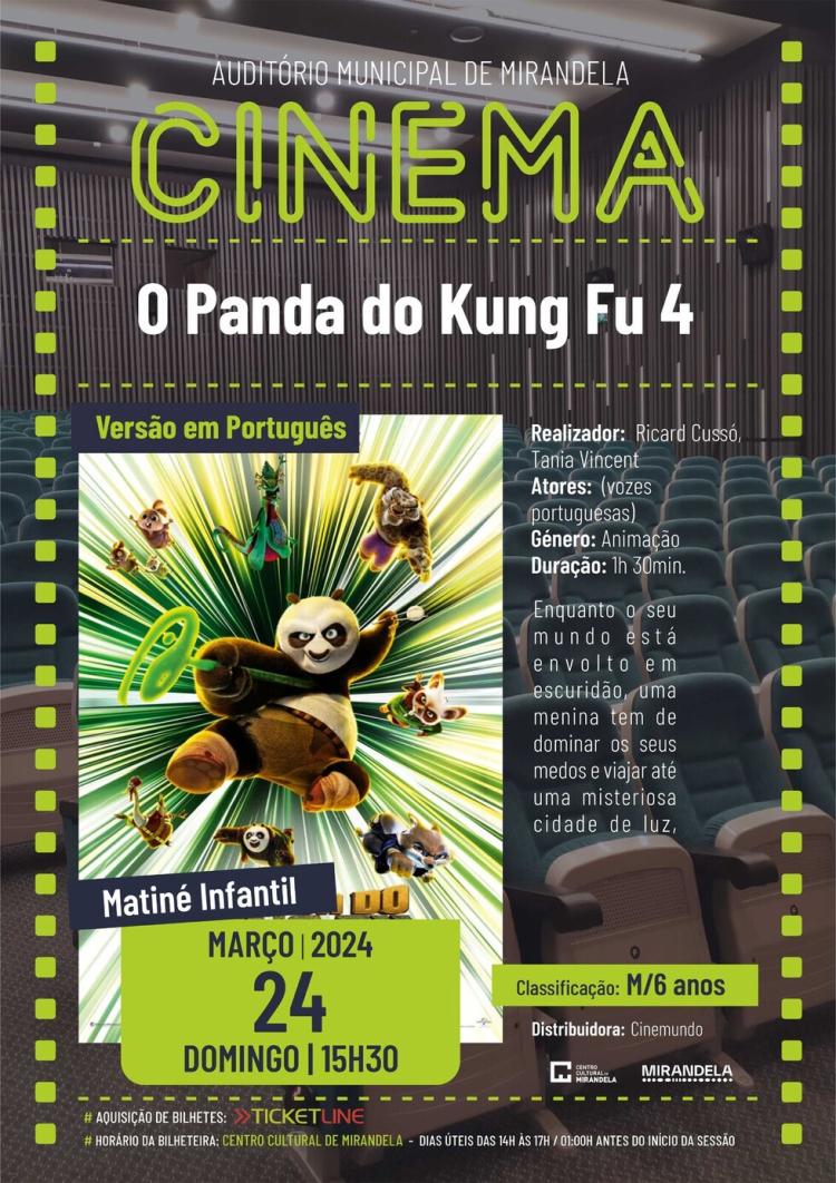 Cinema - O Panda do Kung-Fu Panda 4