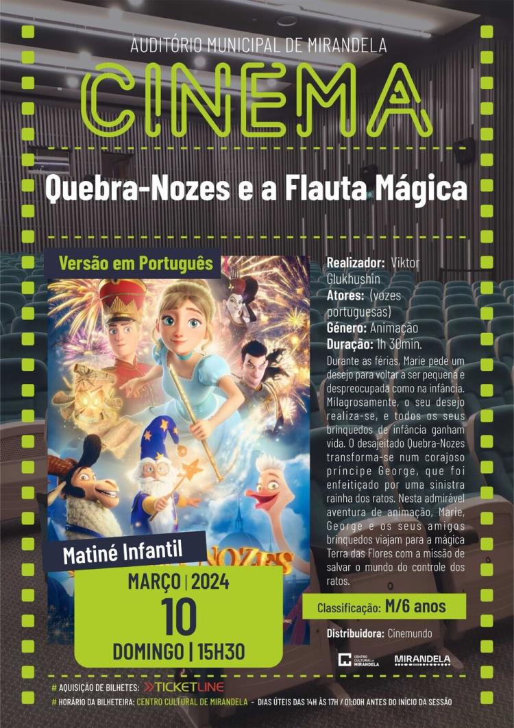 Cinema - Qebra-Nozes e a Flauta Mágica
