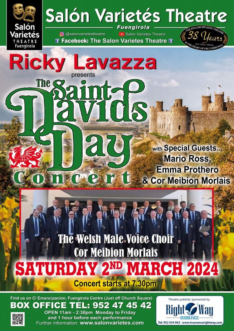 The St David's Day Concert with Ricky Lavazza