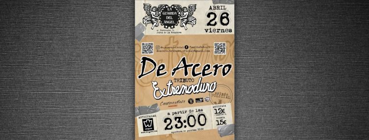 Concierto - De Acero: Tributo a Extremoduro - Jerez