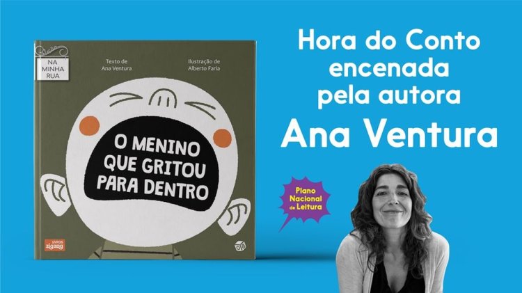 O MENINO QUE GRITOU PARA DENTRO - Hora do conto encenada pela autora Ana Ventura