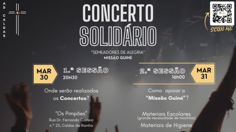 Concerto Solidário @ 'Missão Guiné - Semeadores de Alegria'